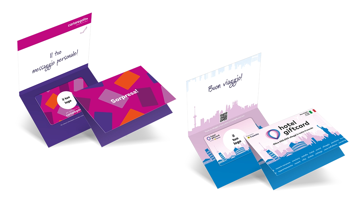 Gift Card Tutto-in-Uno e Hotelgiftcard per aziende: i vantaggi